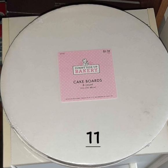 Cake Pie Decorating Board Boxes See List Below